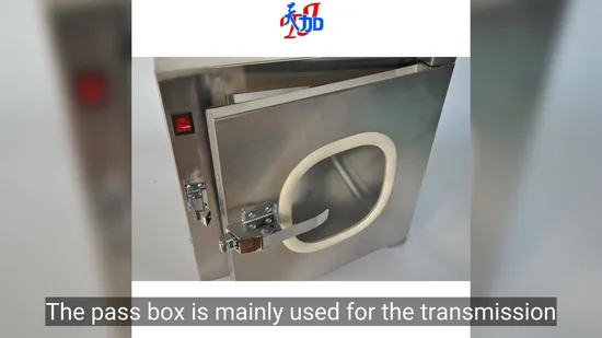 Hygienic Static Pass Box for Easy Cleaning and Smooth Surfaces